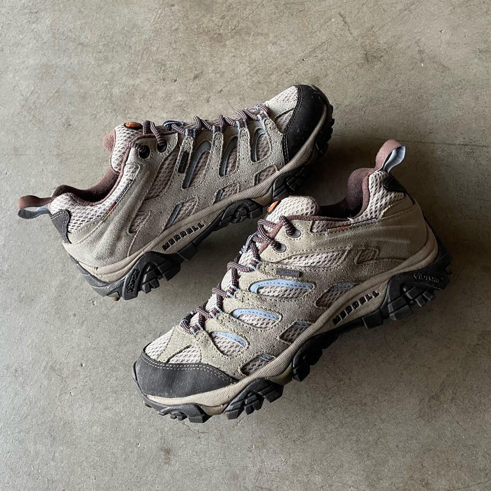 Merrell Moab Ventilator Dusty Olive Outdoor/Hiking Shoes/Sneakers 9 Womens - Picture 2 of 4